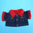 Chaqueta jeans- rojo